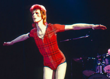 David Bowie as Ziggy Stardust